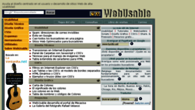 What Webusable.com website looked like in 2017 (6 years ago)