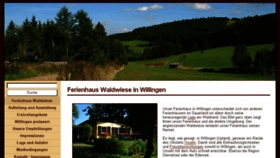 What Willingen-ferienhaus.com website looked like in 2017 (6 years ago)