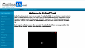 What Watch-tv.net website looked like in 2017 (6 years ago)