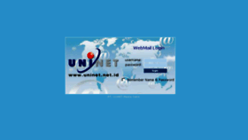 What Webmail.uninet.net.id website looked like in 2017 (6 years ago)