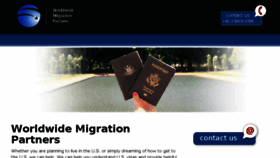What Worldwidemigrationpartners.com website looked like in 2017 (6 years ago)