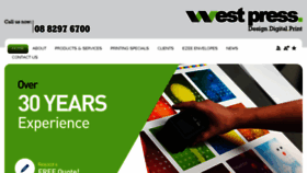 What Westpress.com.au website looked like in 2017 (6 years ago)