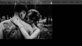 What Wrobelstudio.pl website looked like in 2017 (6 years ago)