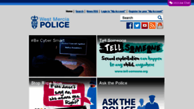 What Westmercia.police.uk website looked like in 2017 (6 years ago)