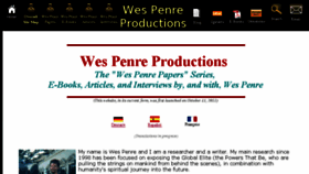 What Wespenre.com website looked like in 2017 (6 years ago)