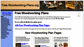 What Woodworking-plans.org website looked like in 2017 (6 years ago)