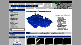 What Webcams.cz website looked like in 2017 (6 years ago)
