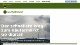 What Windkraftanlage.de website looked like in 2017 (6 years ago)