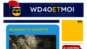 What Wd40etmoi.com website looked like in 2017 (6 years ago)
