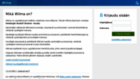 What Wilma.rudolfsteinerkoulu.fi website looked like in 2017 (6 years ago)