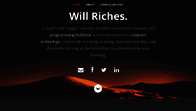 What Williamriches.co.uk website looked like in 2017 (6 years ago)