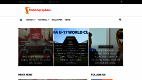 What Worldcupupdates.org website looked like in 2017 (6 years ago)
