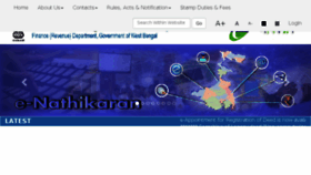 What Wbregistration.gov.in website looked like in 2017 (6 years ago)