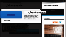What Wahrzeichen.berlin website looked like in 2017 (6 years ago)