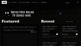 What Watchonlinetvseries.com website looked like in 2011 (12 years ago)