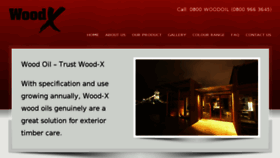 What Wood-x.co.nz website looked like in 2017 (6 years ago)