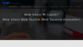 What Webtasarimji.com website looked like in 2017 (6 years ago)