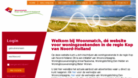 What Woonmatchkopnh.nl website looked like in 2017 (6 years ago)