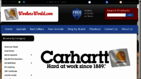 What Workersworld.com website looked like in 2017 (6 years ago)