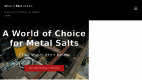 What Worldmetalllc.com website looked like in 2017 (6 years ago)