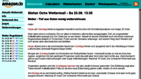 What Wetterochs.de website looked like in 2017 (6 years ago)