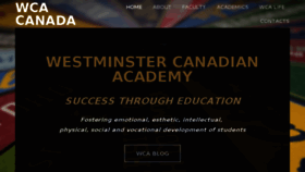 What Wcacanada.com website looked like in 2017 (6 years ago)