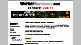 What Workerwarehouse.com website looked like in 2017 (6 years ago)