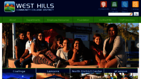 What Westhillscollege.com website looked like in 2017 (6 years ago)