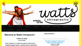 What Wattsdc.com website looked like in 2017 (6 years ago)