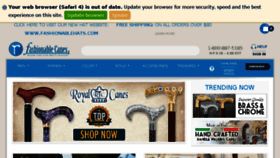 What Walkingcaneworld.com website looked like in 2017 (6 years ago)