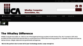 What Wca.com website looked like in 2017 (6 years ago)