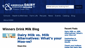 What Winnersdrinkmilkblog.com website looked like in 2017 (6 years ago)