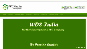 What Wdsindia.com website looked like in 2017 (6 years ago)