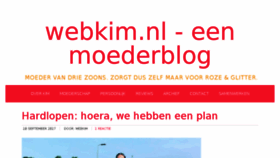 What Webkim.nl website looked like in 2017 (6 years ago)