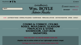 What Wmboyle.co.uk website looked like in 2017 (6 years ago)