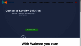 What Walmoo.com website looked like in 2017 (6 years ago)