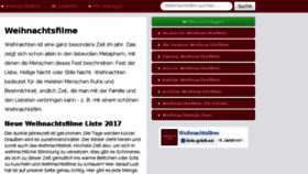 What Weihnachts-filme.com website looked like in 2017 (6 years ago)