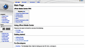 What Wiki.jriver.com website looked like in 2017 (6 years ago)