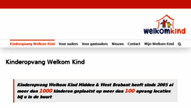 What Welkomkindmwbrabant.nl website looked like in 2017 (6 years ago)