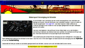 What Wvdeschelde.nl website looked like in 2017 (6 years ago)