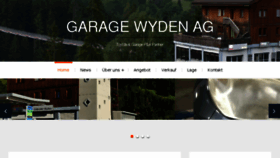 What Wyden.ch website looked like in 2017 (6 years ago)