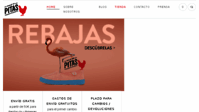What Walkinpitas.com website looked like in 2017 (7 years ago)