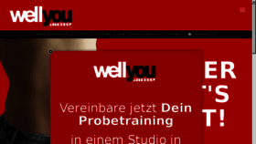 What Wellyou.eu website looked like in 2017 (6 years ago)