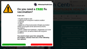 What Whitechapelhealthcentre.co.uk website looked like in 2017 (6 years ago)