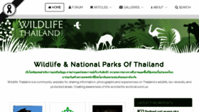 What Wildlifethailand.com website looked like in 2017 (6 years ago)