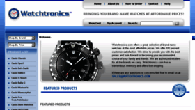 What Watchtronics.com website looked like in 2017 (6 years ago)