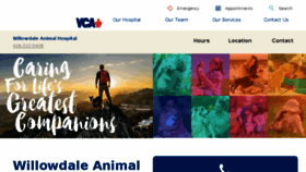 What Willowdaleanimalhospital.ca website looked like in 2017 (6 years ago)