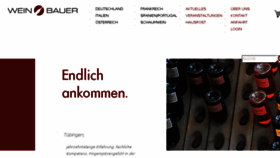 What Wein-bauer.de website looked like in 2017 (6 years ago)