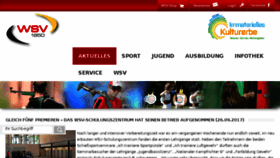What Wsv1850.de website looked like in 2017 (6 years ago)