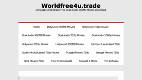 What Worldfree4u.link website looked like in 2017 (6 years ago)